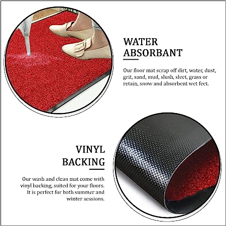 WC Bath Mat - Red
